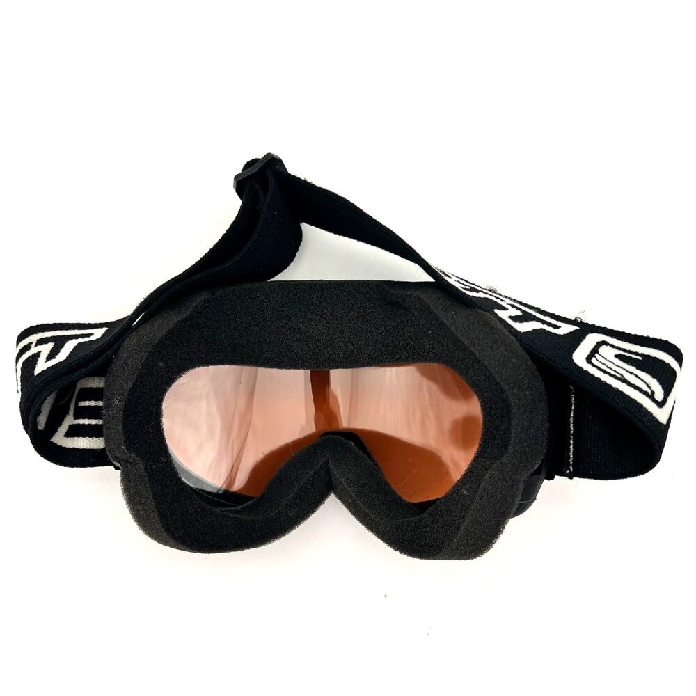 Scott Adult Ski Snowboard Goggles Black Frame Amber Lens Adjustable Strap - Picture 7 of 15